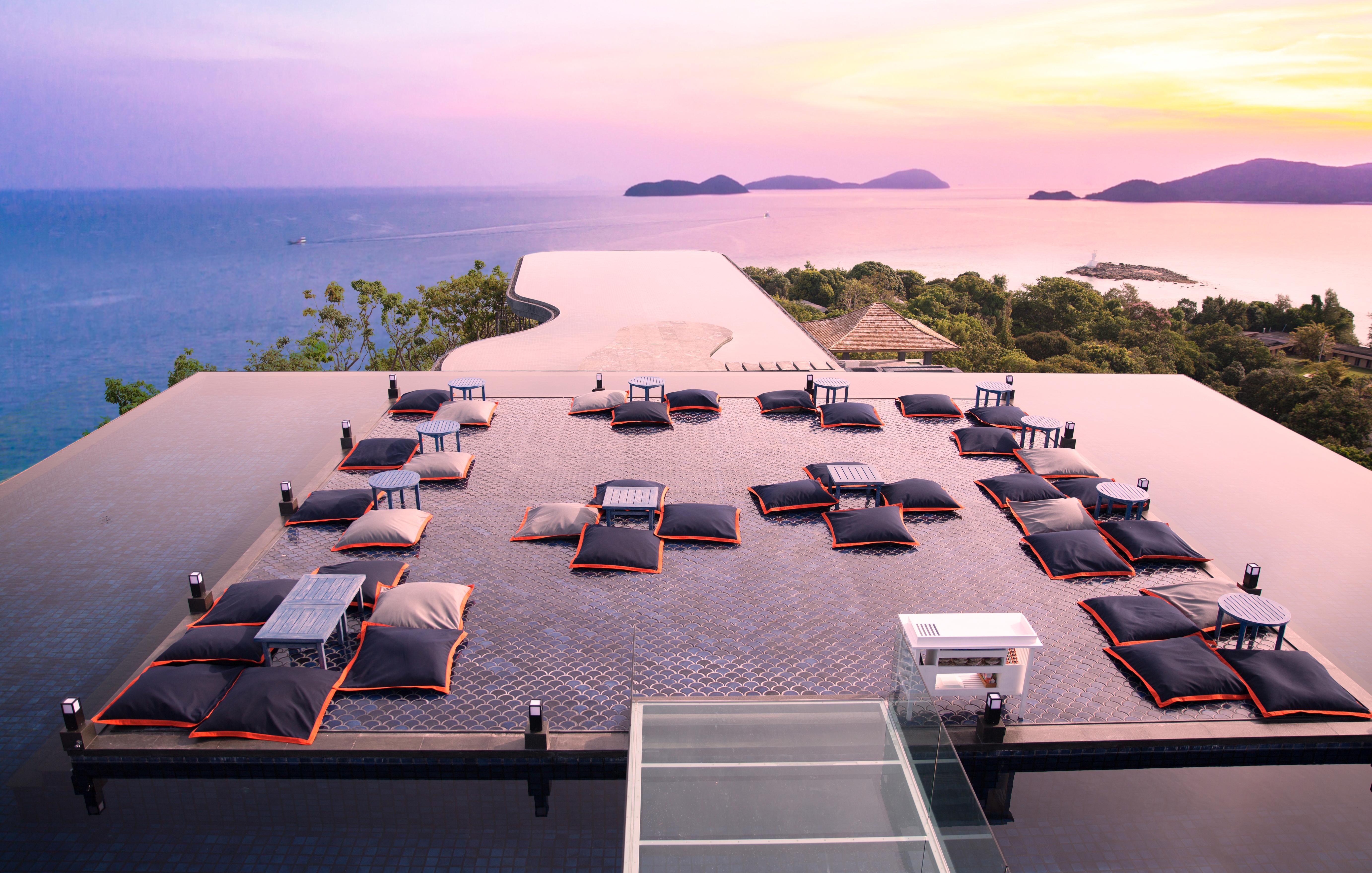Sri Panwa Phuket Luxury Pool Villa Hotel - Sha Plus Экстерьер фото The rooftop bar at the resort