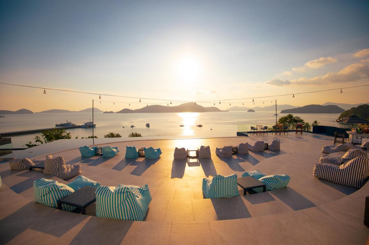 Sri Panwa Phuket Luxury Pool Villa Hotel - Sha Plus Экстерьер фото Sunset at the beach bar