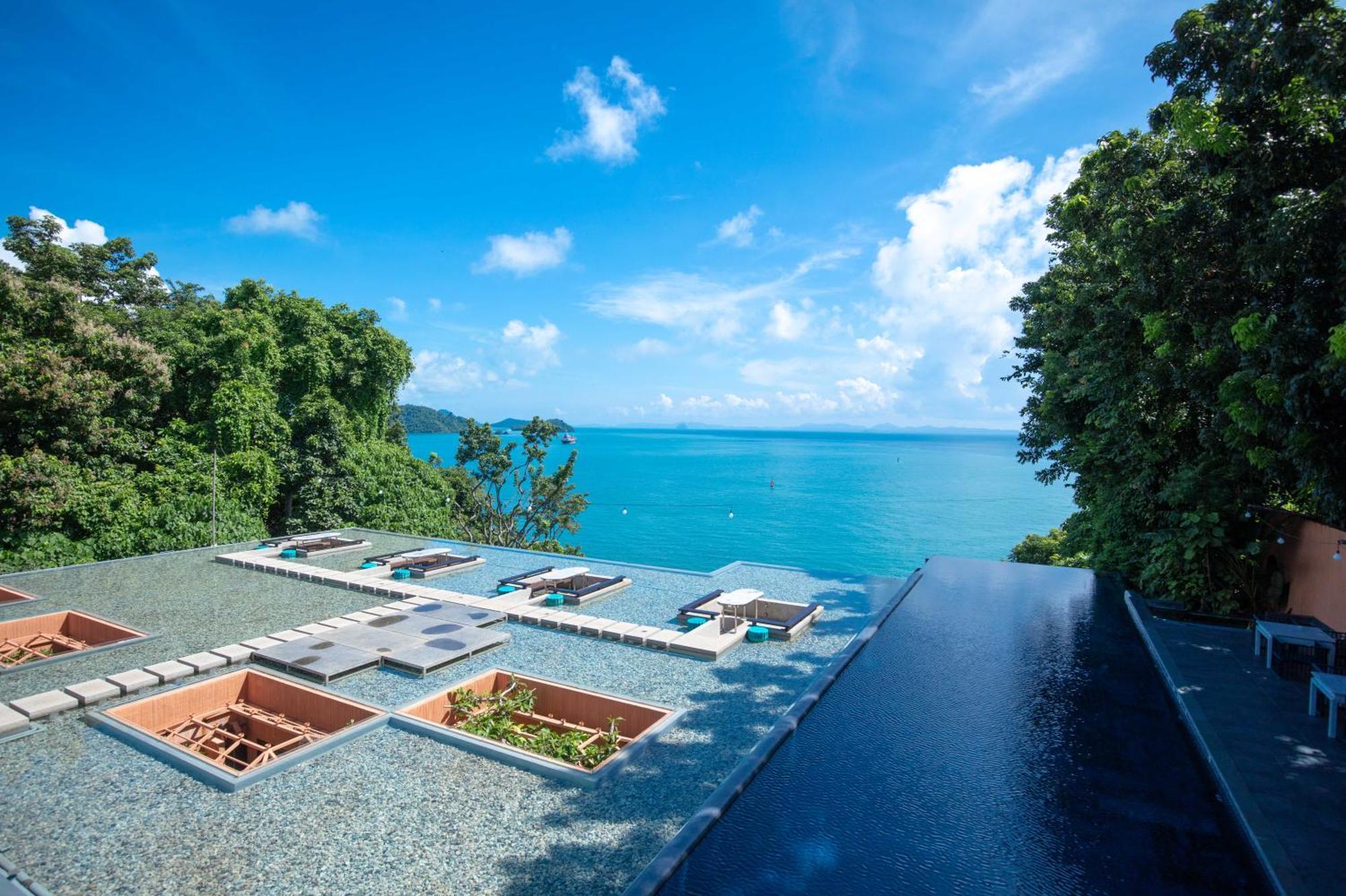 Sri Panwa Phuket Luxury Pool Villa Hotel - Sha Plus Экстерьер фото Infinity pool at the resort