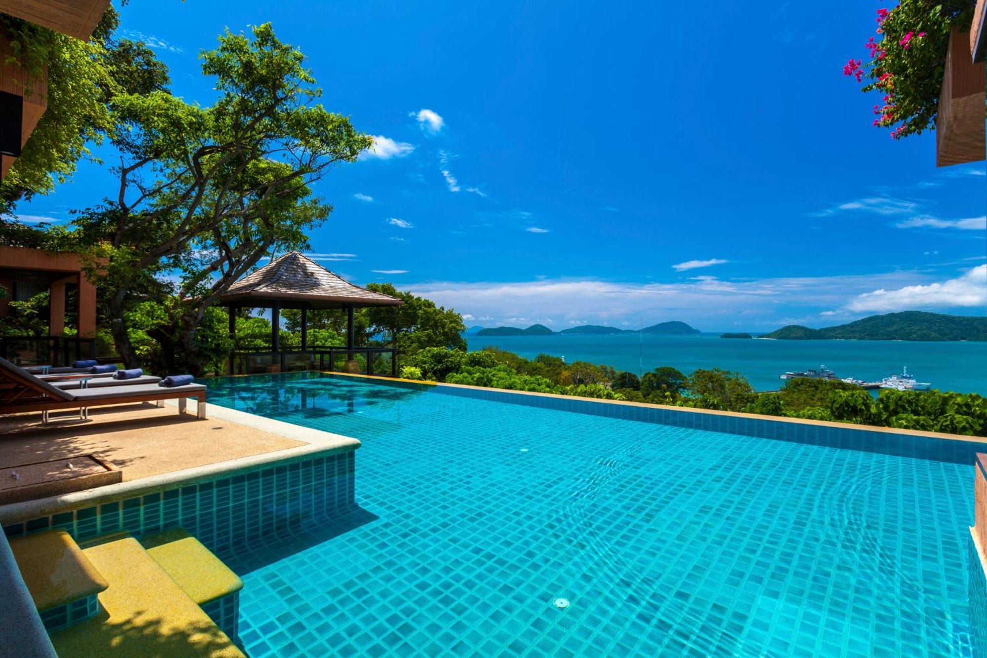 Sri Panwa Phuket Luxury Pool Villa Hotel - Sha Plus Экстерьер фото View of the Andaman Sea from the resort