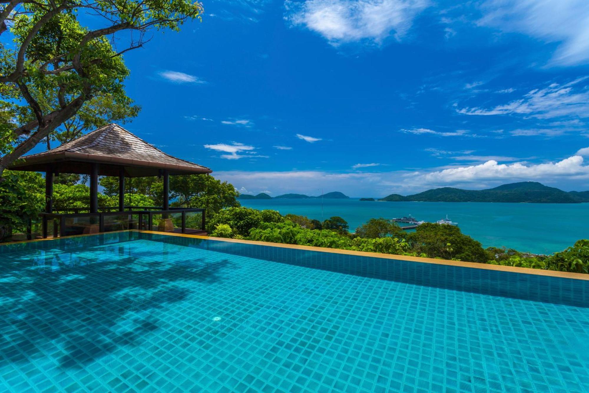 Sri Panwa Phuket Luxury Pool Villa Hotel - Sha Plus Экстерьер фото View of the Andaman Sea from the resort